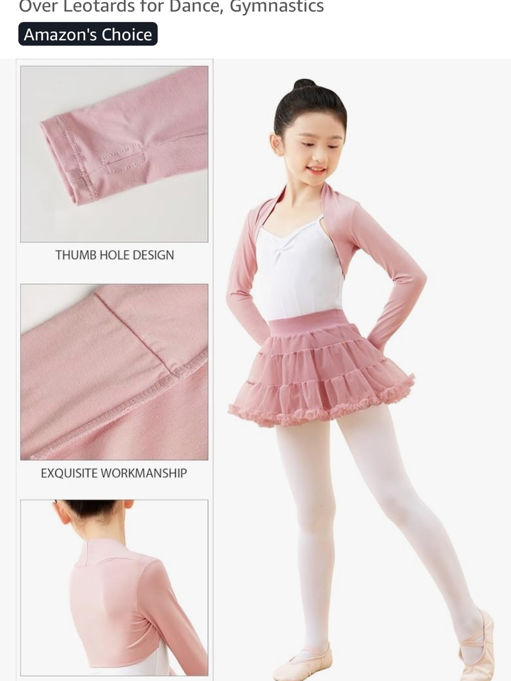 Kids Ballet Shrug